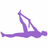 To yoga poses done lying down