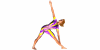 Small Utthita Trikonasana